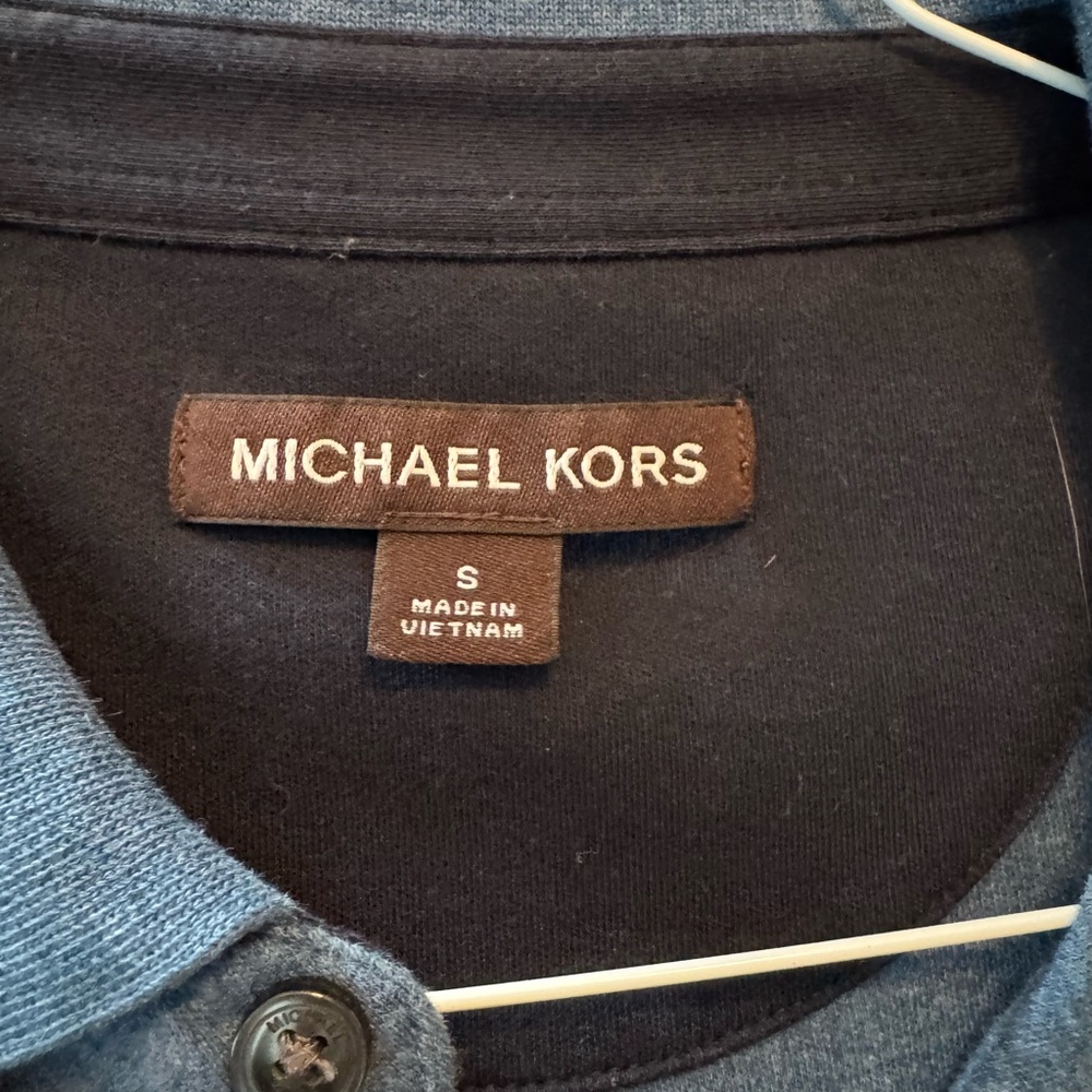 Michael Kors Navy Polo Shirt